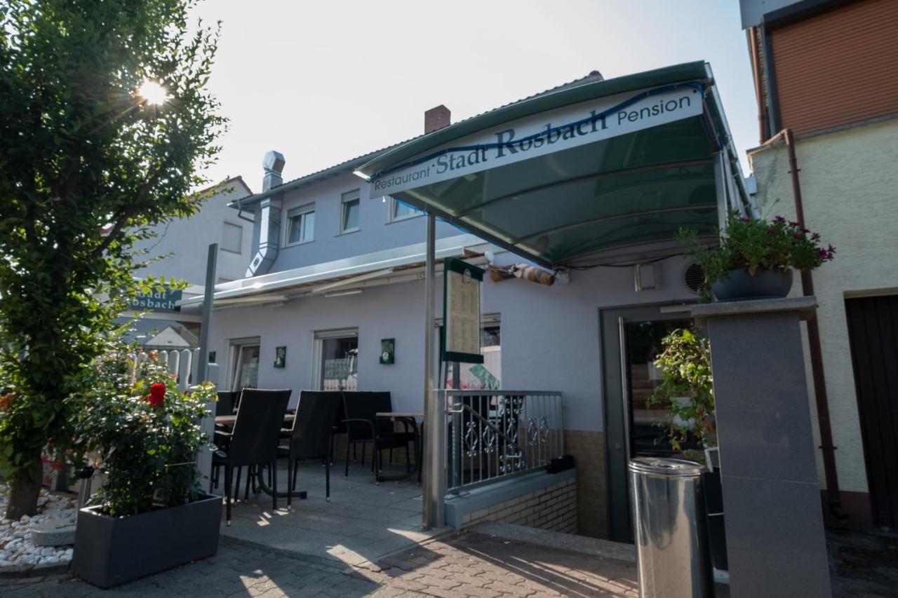 Schnitzelhaus Und Pension Stadt Rosbach Rosbach vor der Höhe Eksteriør billede