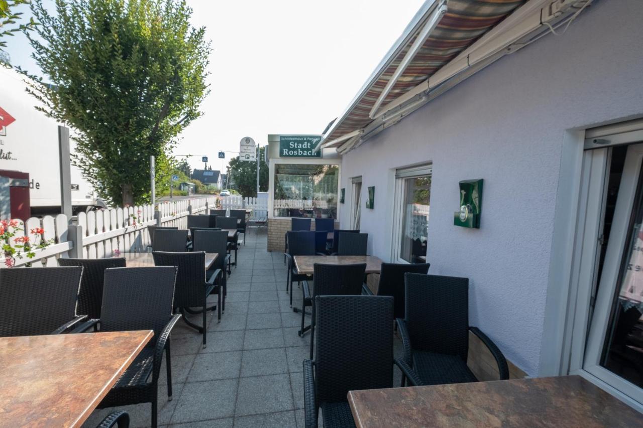 Schnitzelhaus Und Pension Stadt Rosbach Rosbach vor der Höhe Eksteriør billede