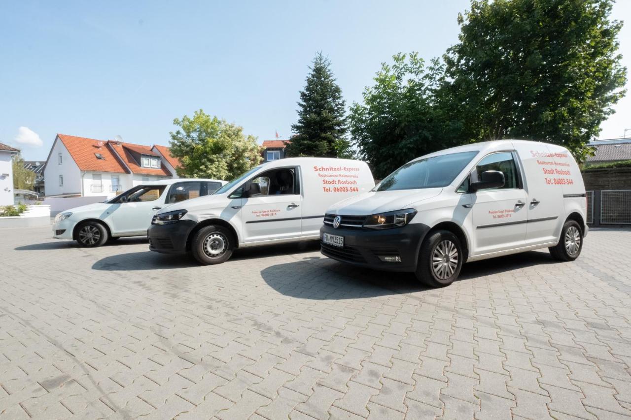 Schnitzelhaus Und Pension Stadt Rosbach Rosbach vor der Höhe Eksteriør billede