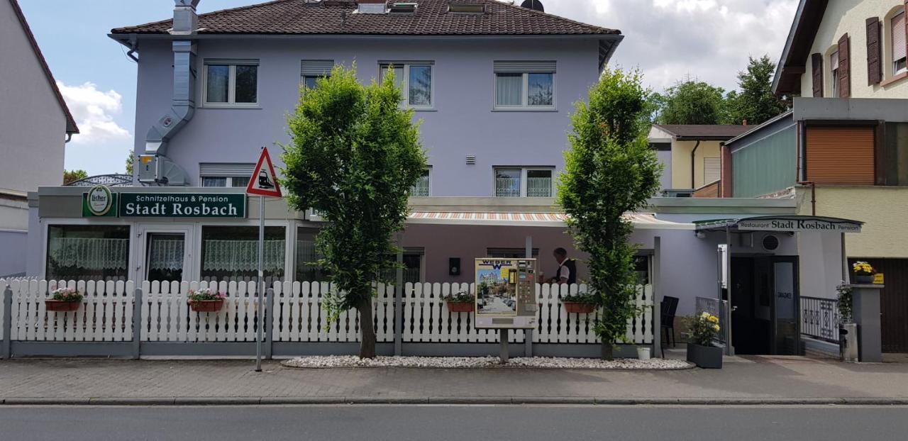 Schnitzelhaus Und Pension Stadt Rosbach Rosbach vor der Höhe Eksteriør billede